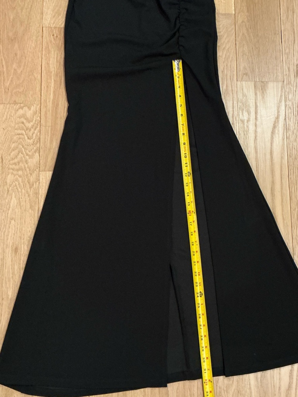 Windsor Romantic Black Mermaid Dress With Slit Women’s Size Small - Picture 8 of 11